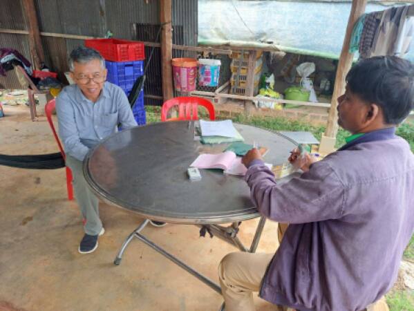 ការត្រួតពិនិត្យ និងកក់ពូជមាន់ស្រុក ក្រោមគម្រោងប្រកួតប្រជែងខ្សែច្រវាក់តម្លៃ និងលើកកម្ពស់សុវត្ថិភាពកសិកម្ម (ACSEP) ក្នុងខេត្តកំពង់ធំ