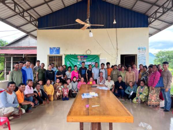 ការចុះរៀបចំបណ្តុះបណ្តាលសាលារៀនចម្ការកសិករស្តីពីបច្ចេកទេសផលិតកម្មស្វាយចន្ទី នៅខេត្តព្រះវិហារ