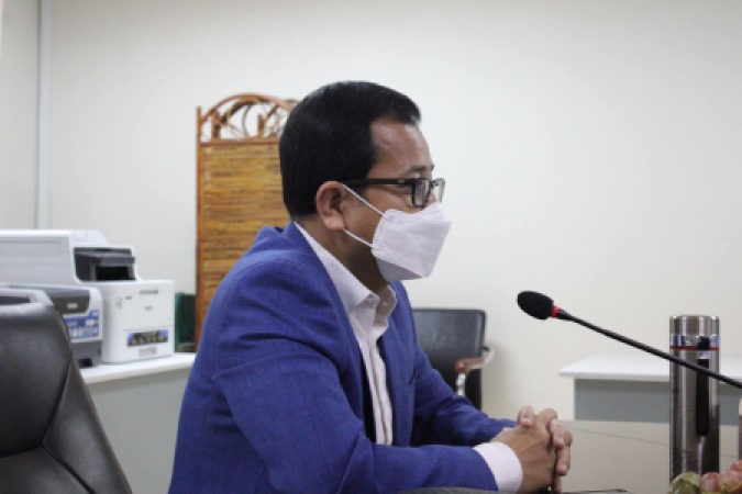 លោកបណ្ឌិត សរ ចិត្រា នាយកគម្រោង (ACSEP) បានរៀបចំកិច្ចប្រជុំពិភាក្សាជាមួយលោក Yasuhiko Muramatsu