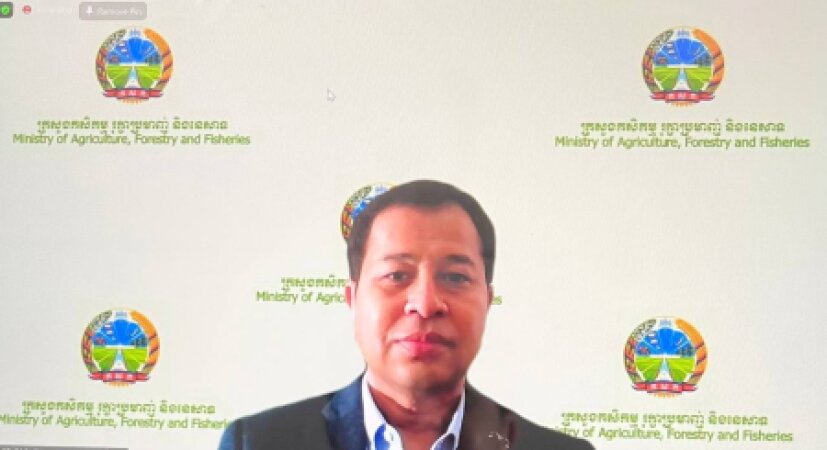 កិច្ចប្រជុំពីចម្ងាយតាមប្រព័ន្ធវីដេអូ (ZOOM) ដើម្បីពិនិត្យឡើងវិញនូវវឌ្ឍនភាពនៃការអនុវត្តគម្រោង/កម្មវិធី ក្រោមហិរញ្ញប្បទានពីធនាគារអភិវឌ្ឍន៍អាស៊ី (ADB)