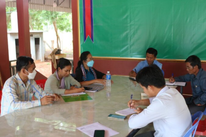 ក្រុមការងារអភិវឌ្ឍន៍ពូជដំណាំ ដើម្បីធ្វើការប៉ាន់ប្រមាណ និងវាយតម្លៃការប្រើប្រាស់ពូជស្វាយចន្ទីក្នុងខេត្តកំពង់ចាម