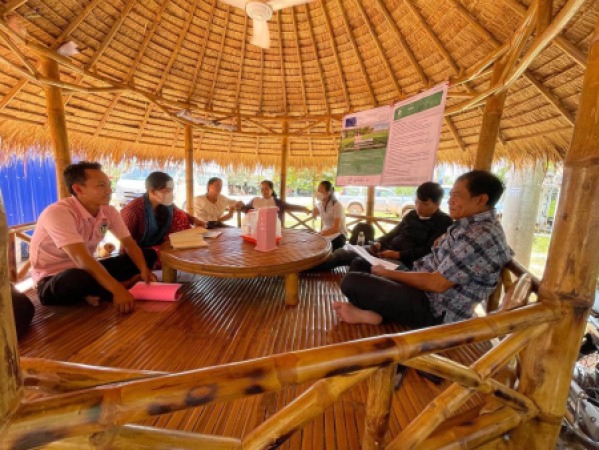 ក្រុមការងារគម្រោង ACSEP បានចុះសម្ភាសន៍សហគមន៍កសិកម្មនៅខេត្តសៀមរាបចំនួន ៤