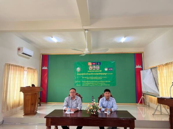 វគ្គបណ្តុះបណ្តាលគ្រូបង្គោលស្តីពី ” ការអនុវត្តកសិកម្មល្អកម្ពុជា  ៉