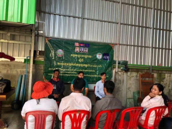 វគ្គបណ្តុះបណ្តាលស្តីពី “ស្តង់ដារនៃការអនុវត្តកសិកម្មល្អកម្ពុជា CamGAP” នៅភូមិស្រយ៉ង់ត្បូង ឃុំស្រយ៉ង់ ស្រុកគូលែន ខេត្តព្រះវិហារ
