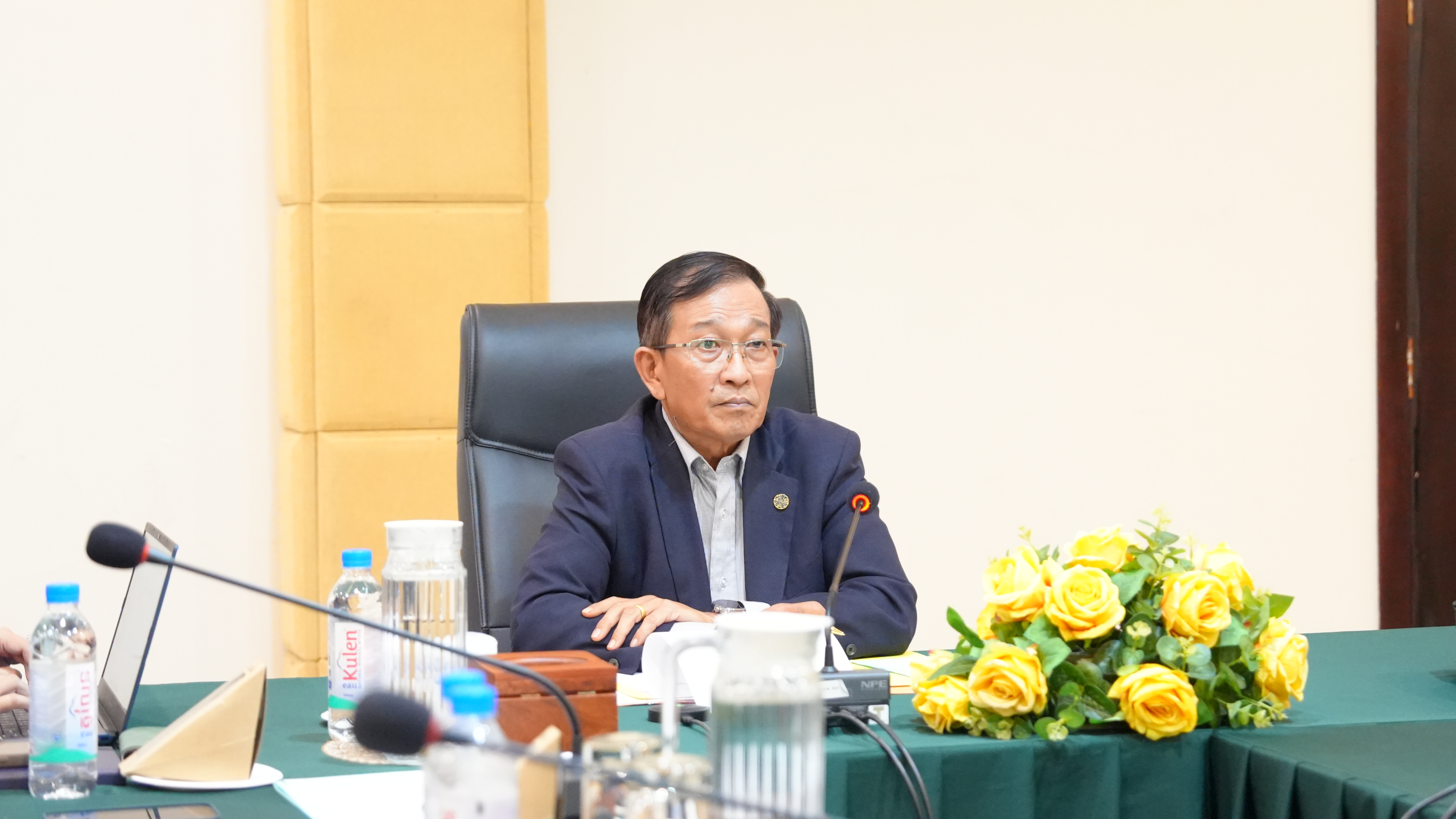 បន្តកិច្ចប្រជុំ Kick-off Meeting of ADB’s Review Mission ក្រោមអធិបតីភាព ឯកឧត្តម សេន សុវណ្ណ អនុរដ្ឋលេខាធិការក្រសួងកសិកម្ម រុក្ខាប្រមាញ់ និងនេសាទ