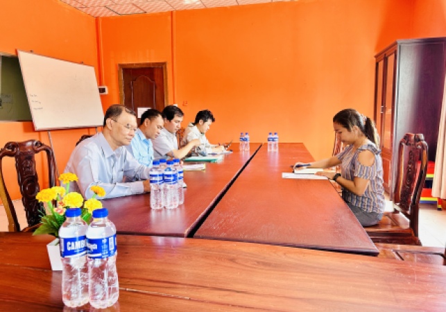 វាយតម្លៃ និងតាមដានសហគ្រាសកសិកម្ម ក្រោយបានចូលរួមវគ្គបណ្តុះបណ្តាលសុវត្ថិភាពចំណីអាហារ