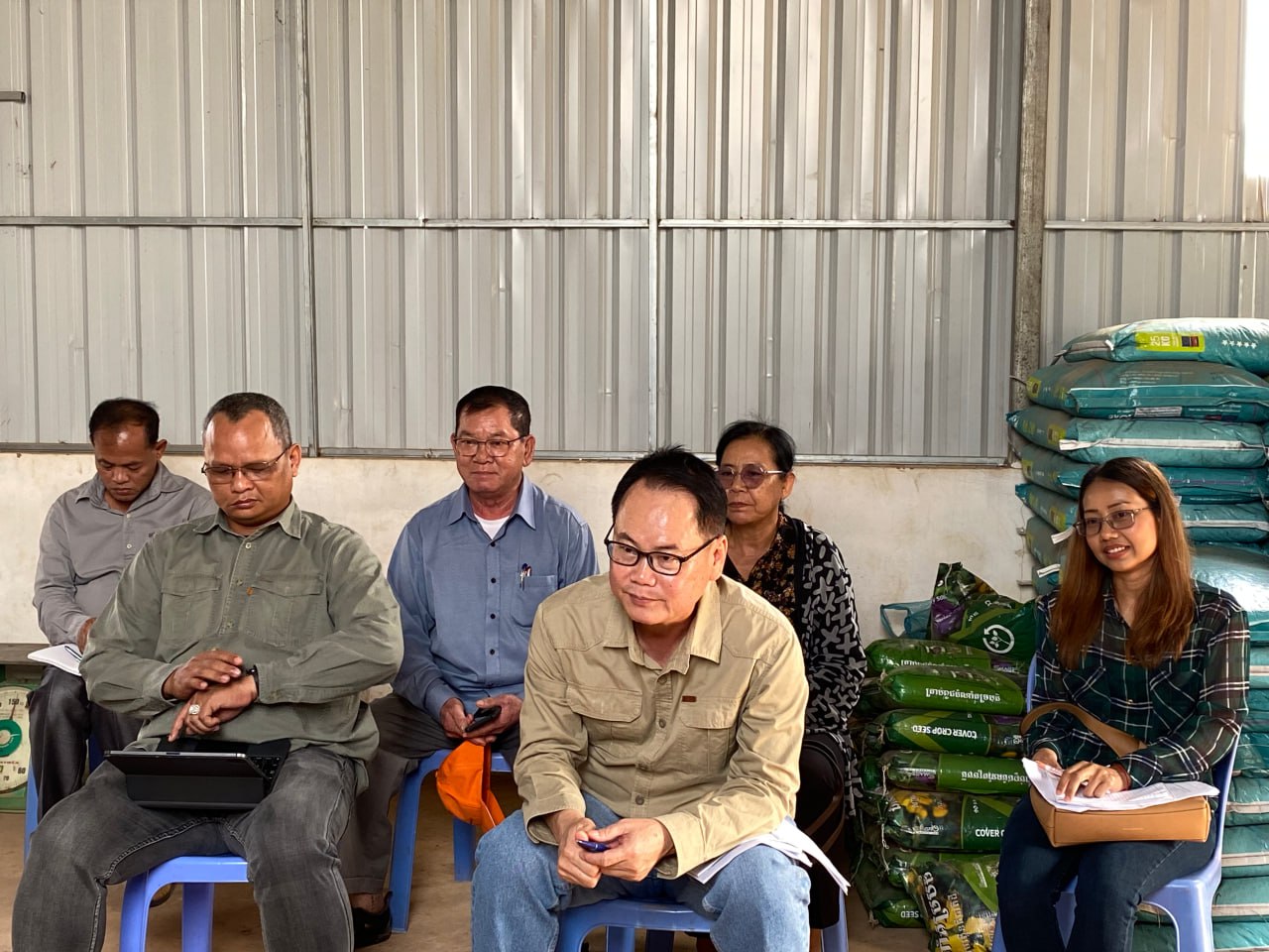 ចុះពិនិត្យវឌ្ឍនភាពនៃការអនុវត្តសកម្មភាពគម្រោងប្រកួតប្រជែងខ្សែច្រវាក់តម្លៃនិងលើកកម្ពស់សុវត្ថិភាពកសិកម្ម (ACSEP) ជាមួយក្រុមបេសកកម្មនៃធនាគាអភិវឌ្ឍន៍អាស៊ី (ADB) នៅក្នុងខេត្តព្រះវិហារ