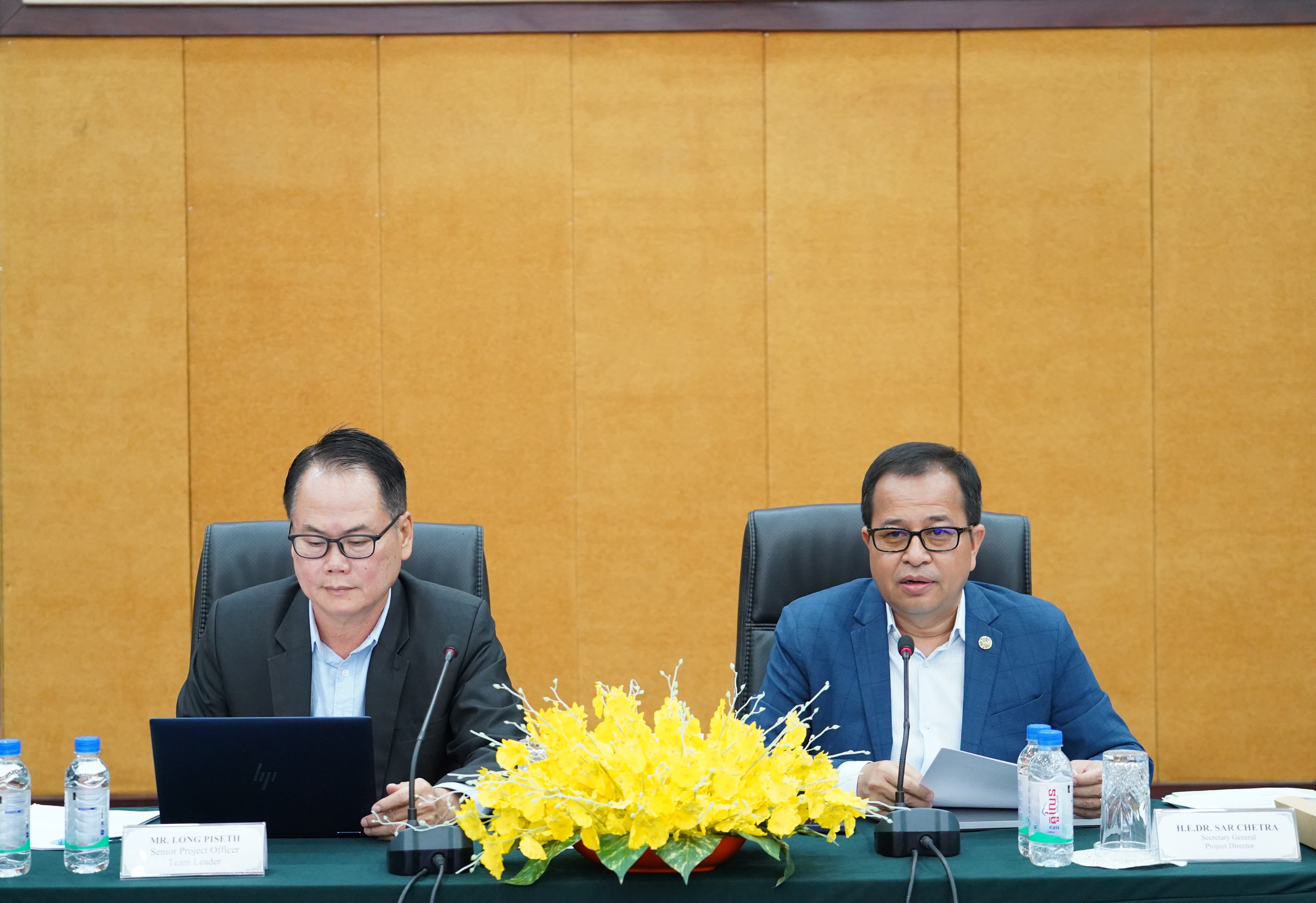 កិច្ចប្រជុំបញ្ចប់បេសកកម្មរវាងក្រុមការងារ ADB’s Review Mission និងក្រុមការងារអនុវត្តគម្រោង