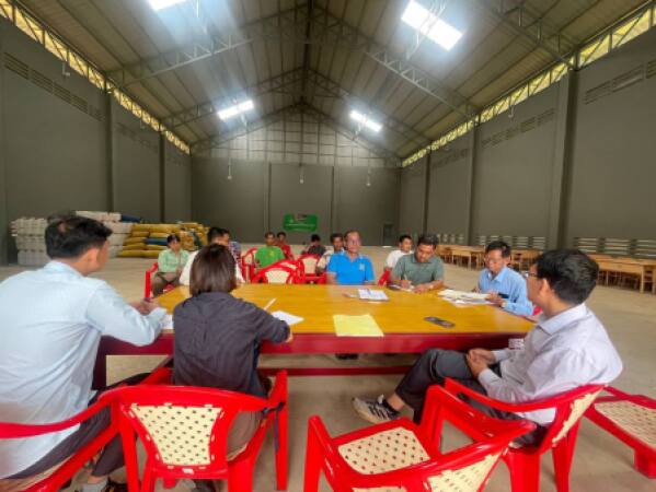 ចុះពិនិត្យស្ថានភាពជាក់ស្ដែងដល់ទីតាំងសហគមន៍កសិកម្មចំនួន៣