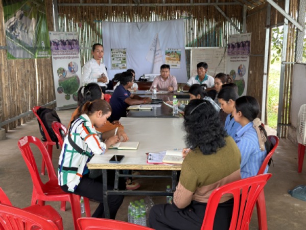 ចុះតម្រង់ទិសផ្នែកបច្ចេកទេសសហគមន៍កសិកម្ម​ក្នុងខេត្តកំពង់ធំ