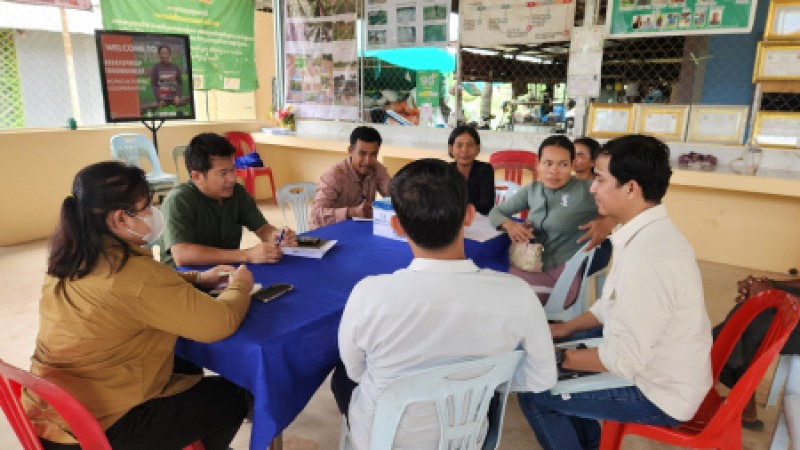 វាយតម្លៃ និងតាមដានសហគ្រាសកសិកម្ម ក្រោយបានចូលរួមវគ្គបណ្តុះបណ្តាលសុវត្ថិភាពចំណីអាហារ នៅខេត្តសៀមរាប