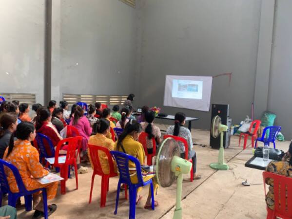 ការរៀបចំបើកវគ្គ “ បង្ហាត់ និងបង្វឹកស្តីពីប្រព័ន្ធធានា ដោយមានការចូលរួម (PGS) ដល់សមាជិកសហគមន៍កសិកម្ម និងកសិករ“