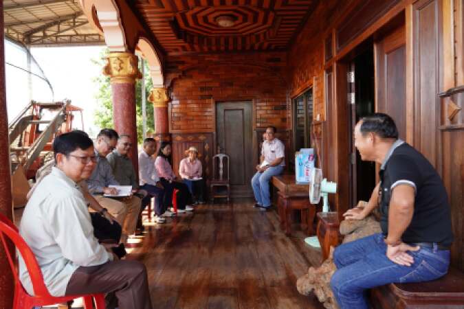 ចូលរួមអមដំណើរក្រុមបេសកកម្មនៃធនាគារអភិវឌ្ឍន៍អាស៊ី (ADB) & AFD ចុះពិនិត្យទីតាំងក្នុងខេត្តព្រះវិហារ