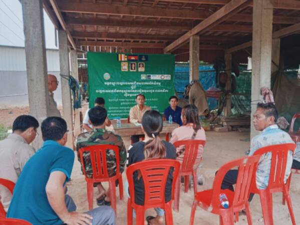 វគ្គបណ្តុះបណ្តាលបច្ចេកដល់សមាជិកសហគមន៍កសិកម្មស្តីពីបច្ចេកទេសថែទាំដំណាំស្វាយចន្ទីដល់កសិករ
