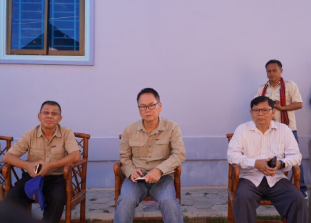 ចូលរួមអមដំណើរក្រុមបេសកកម្មនៃធនាគារអភិវឌ្ឍន៍អាស៊ី (ADB) ចុះពិនិត្យ ២ទីតាំង ក្នុងខេត្តសៀមរាប