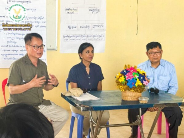 ចូលរួមសម្របសម្រួល និងពិនិត្យវឌ្ឍនភាពរបស់សហគមន៍កសិកម្មចំនួន ២